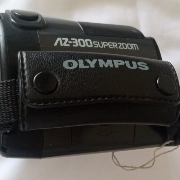 Vintage Olympus AZ-300 SuperZoom Compact 35mm Film Camera Black Working, Japan - Picture 7 of 8